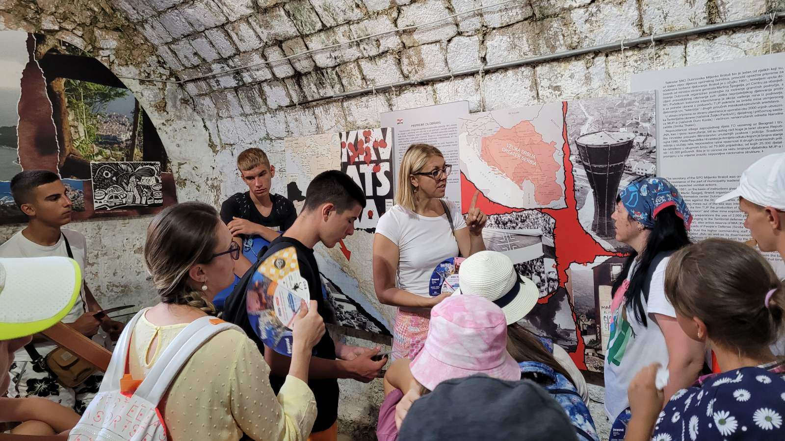 U ZAGRLJAJU LIBERTASA Prva skupina djece iz Ukrajine boravila u Dubrovniku u organizaciji Caritasa: ‘’Hvala vam svima!”