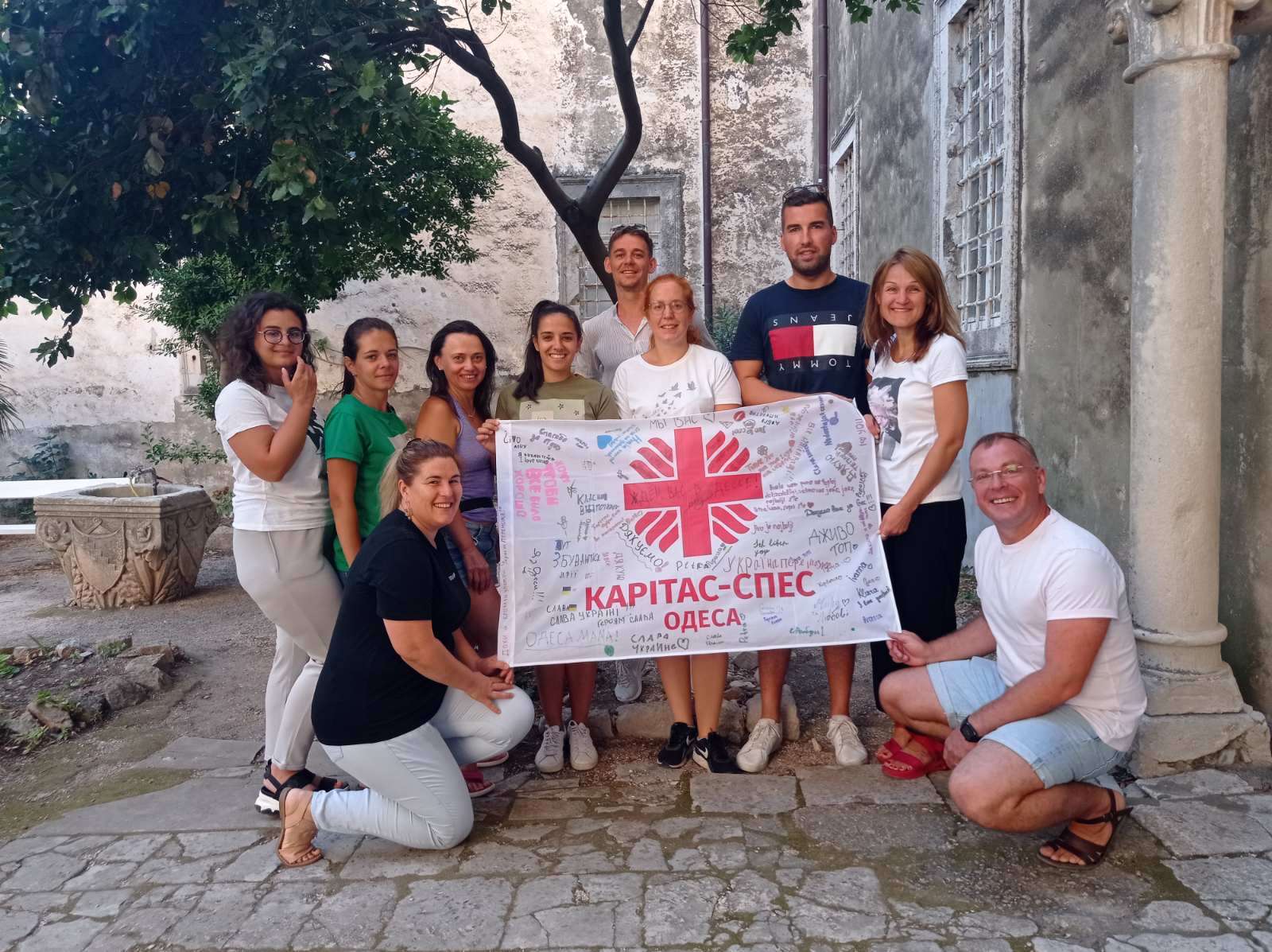 U ZAGRLJAJU LIBERTASA Caritas Dubrovačke biskupije ''zagrlio'' i drugu skupinu ukrajinske djece na ljetovanju