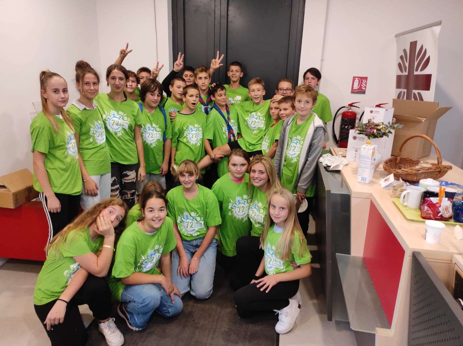 Mladi volonteri i ove godine u akciji 72 sata bez kompromisa pomogli potrebitima Caritasa