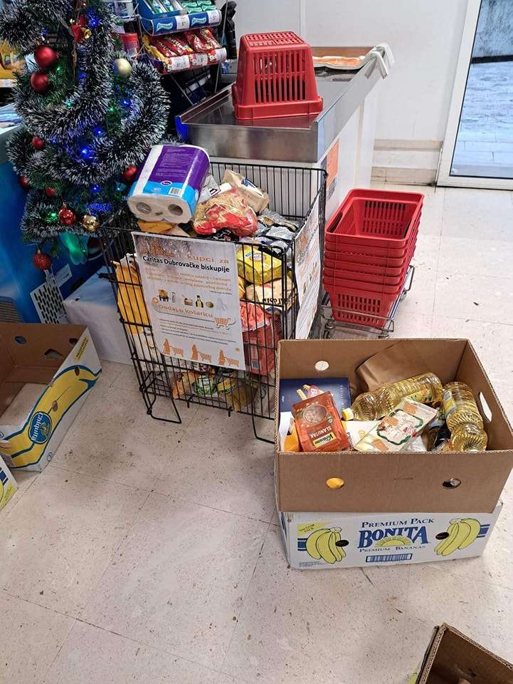 U adventskoj akciji ''Dodaj u košaricu'' prikupljeno 3156 proizvoda