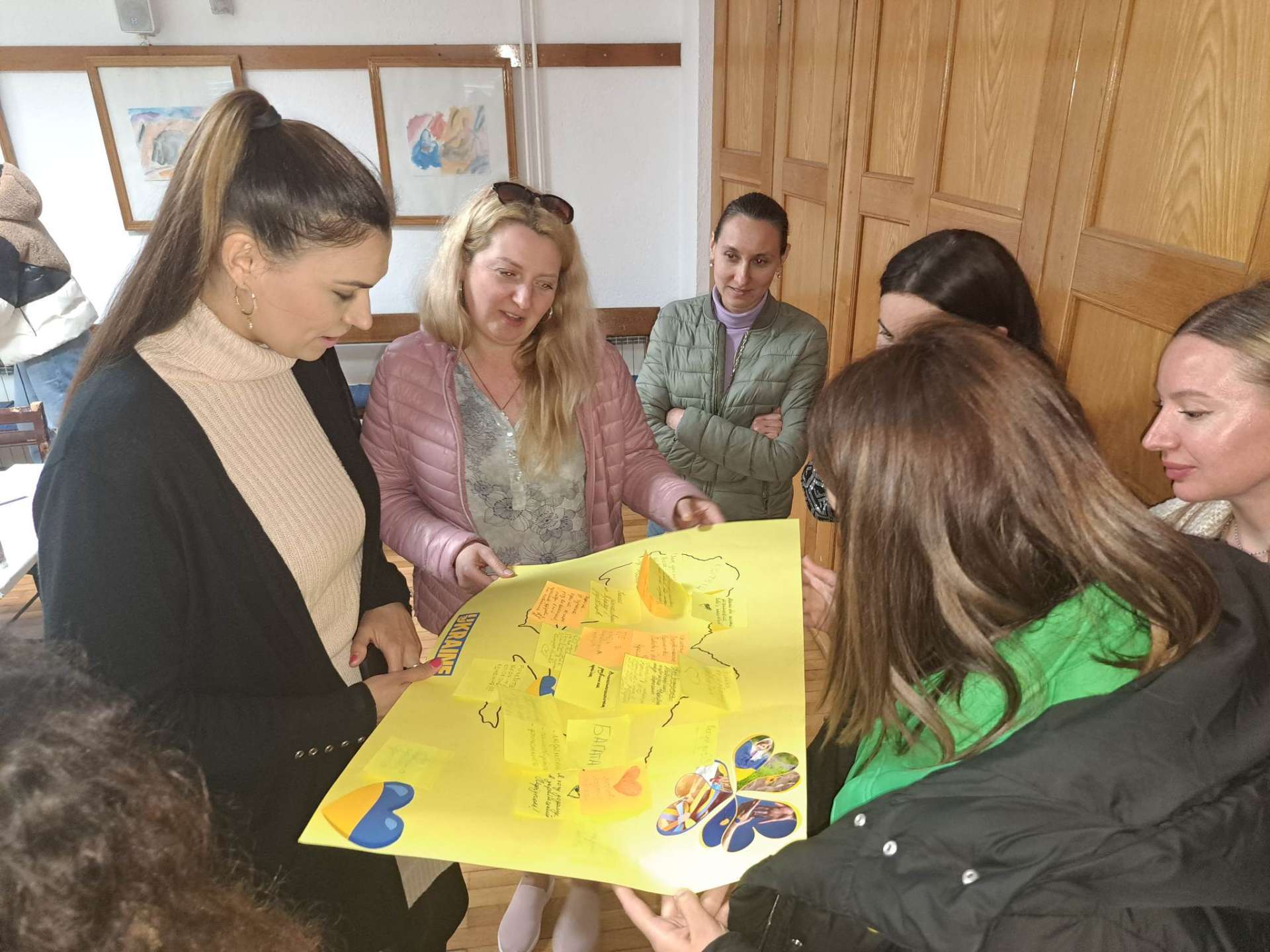 Caritas organizirao još jedno druženje Ukrajinaca uz psihosocijalnu i kreativnu radionicu za djecu i odrasle