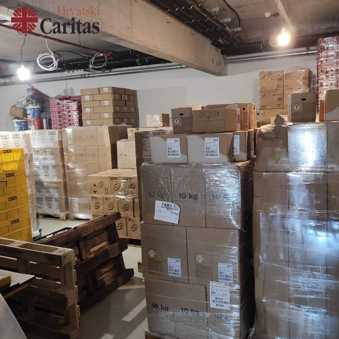 Pomoć Hrvatskog Caritasa: 25.000 eura za pakete pomoći korisnicima