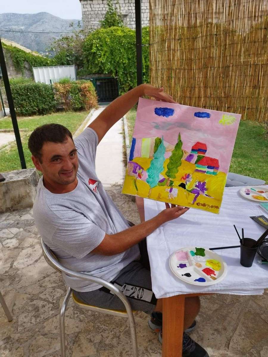 Druženje i likovna radionica s korisnicima Josipovca
