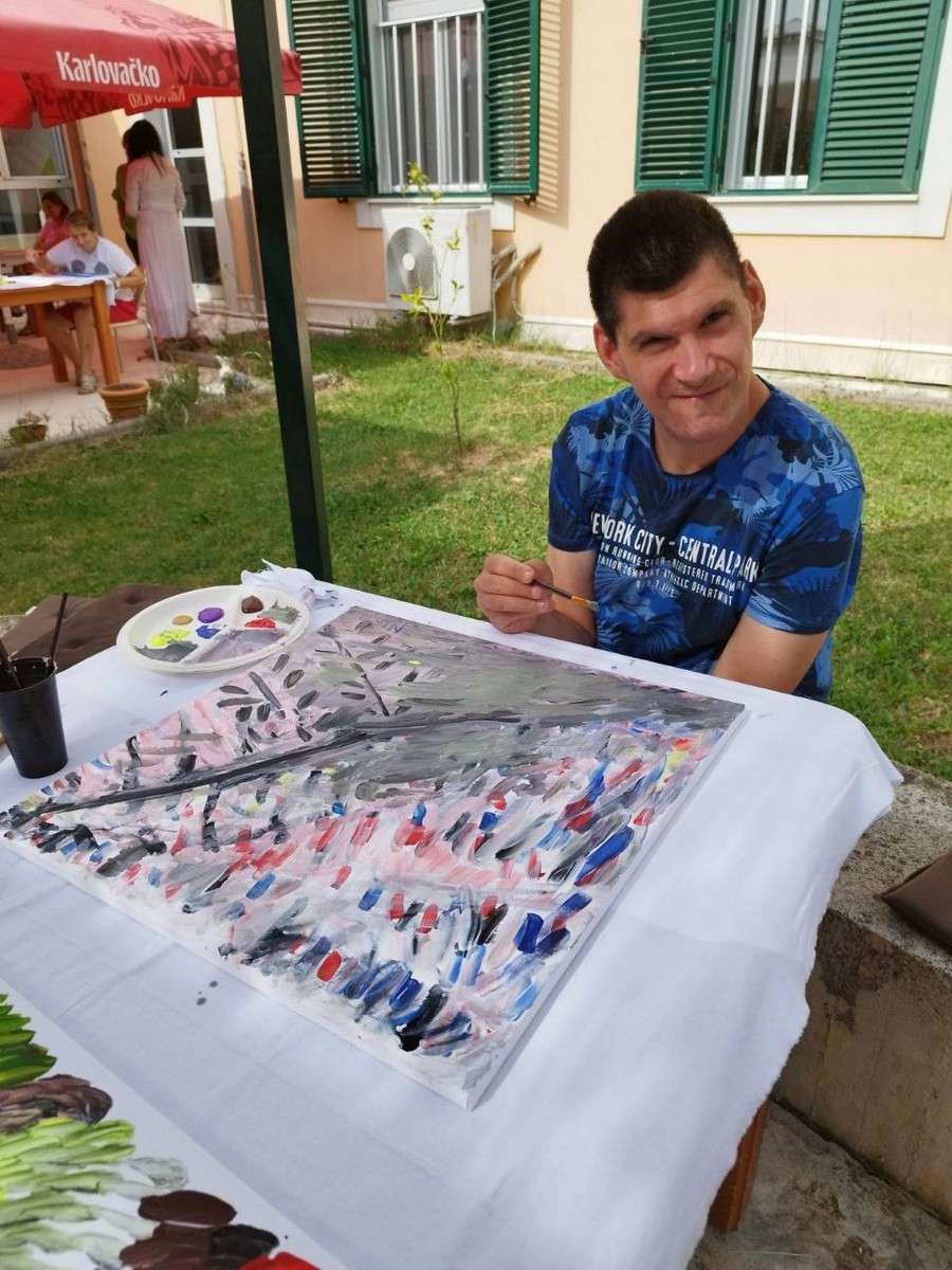Druženje i likovna radionica s korisnicima Josipovca