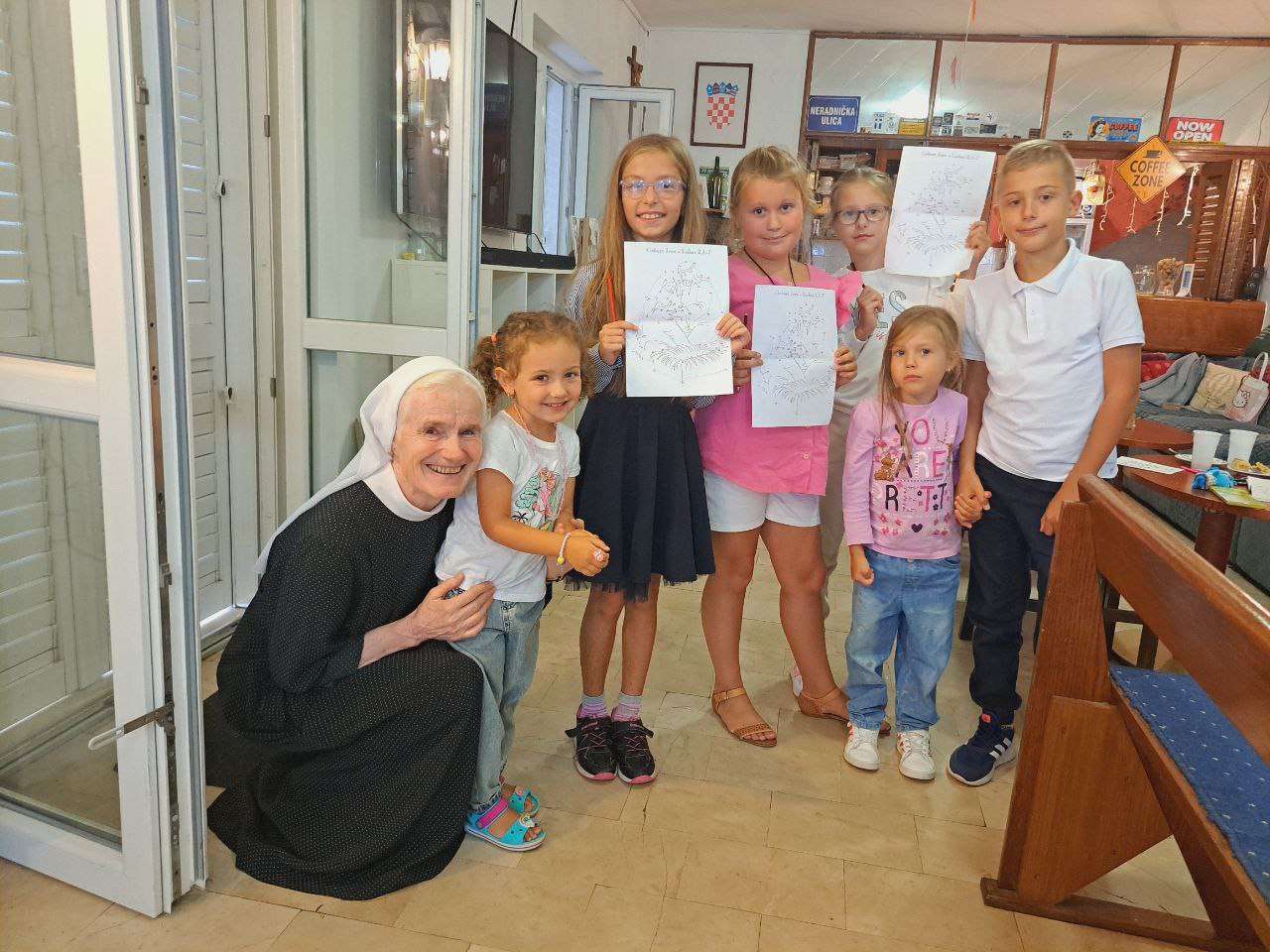 Druženje Ukrajinaca na Boninovu uz župni Caritas iz Mlina