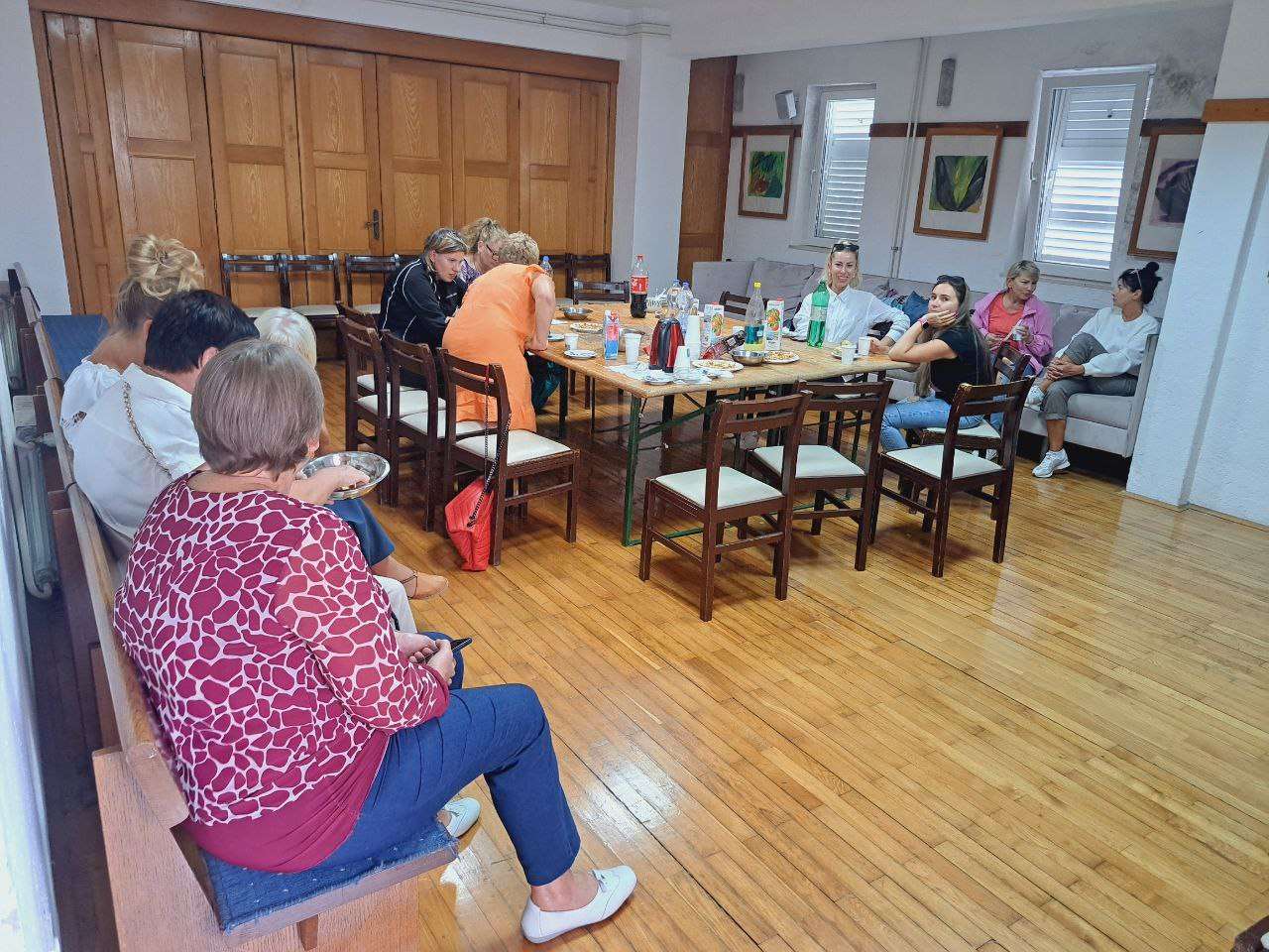 Druženje Ukrajinaca na Boninovu uz župni Caritas iz Mlina