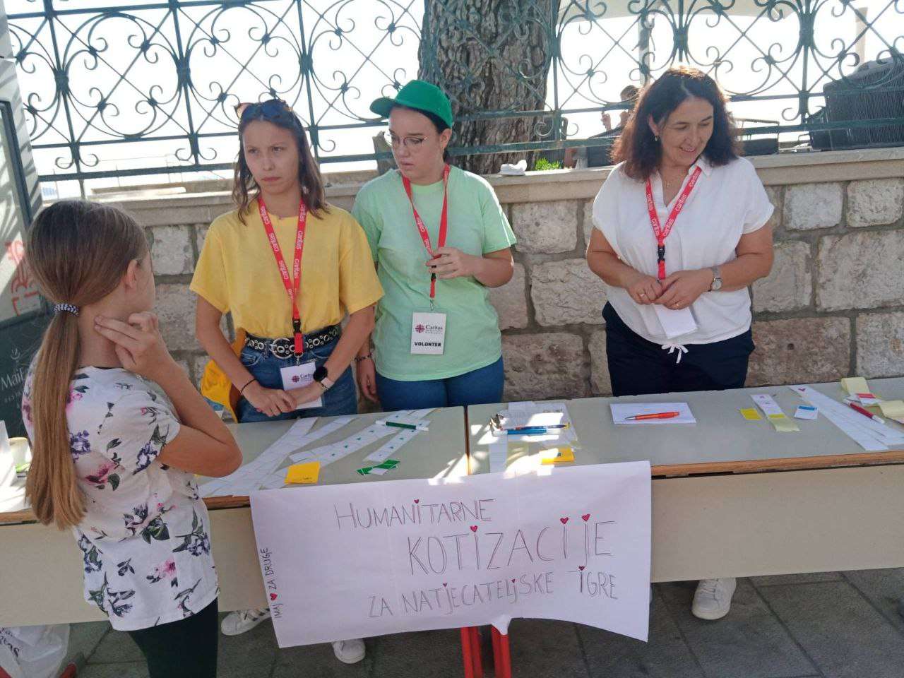 Mlini: Župni Caritas organizirao igre za djecu s humanitarnim ciljem