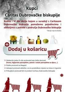 Caritasova adventska akcija "Dodaj u košaricu"