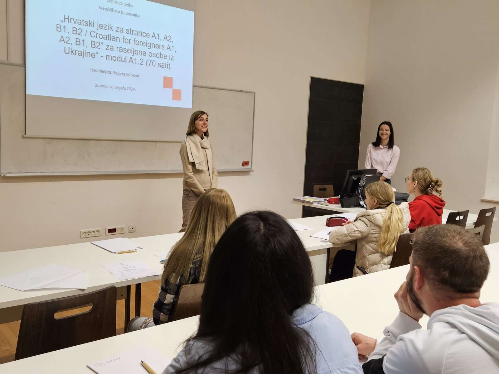 Započeo novi ciklus tečaja hrvatskog jezika za Ukrajince