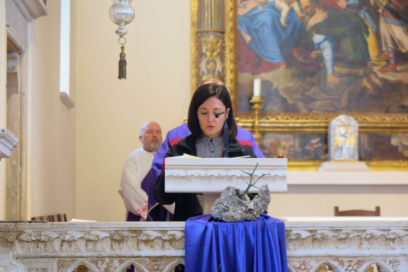 Djelatnici Biskupije sudjelovali na korizmenoj duhovnoj obnovi u Slanom